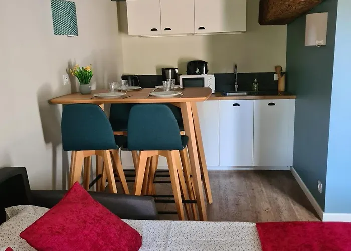 בית נופש Authentique Avec Mezzanine Proche Du Puy Dufou