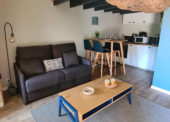 בית נופש Authentique Avec Mezzanine Proche Du Puy Dufou *